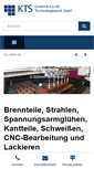 Mobile Screenshot of kts-stahl.de